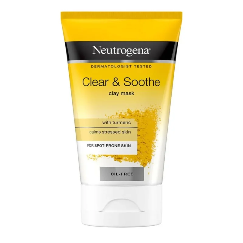 neutrogenaماسک صورت ضدلک زردچوبه نوتروژینا Soothing Clear حجم 50میل