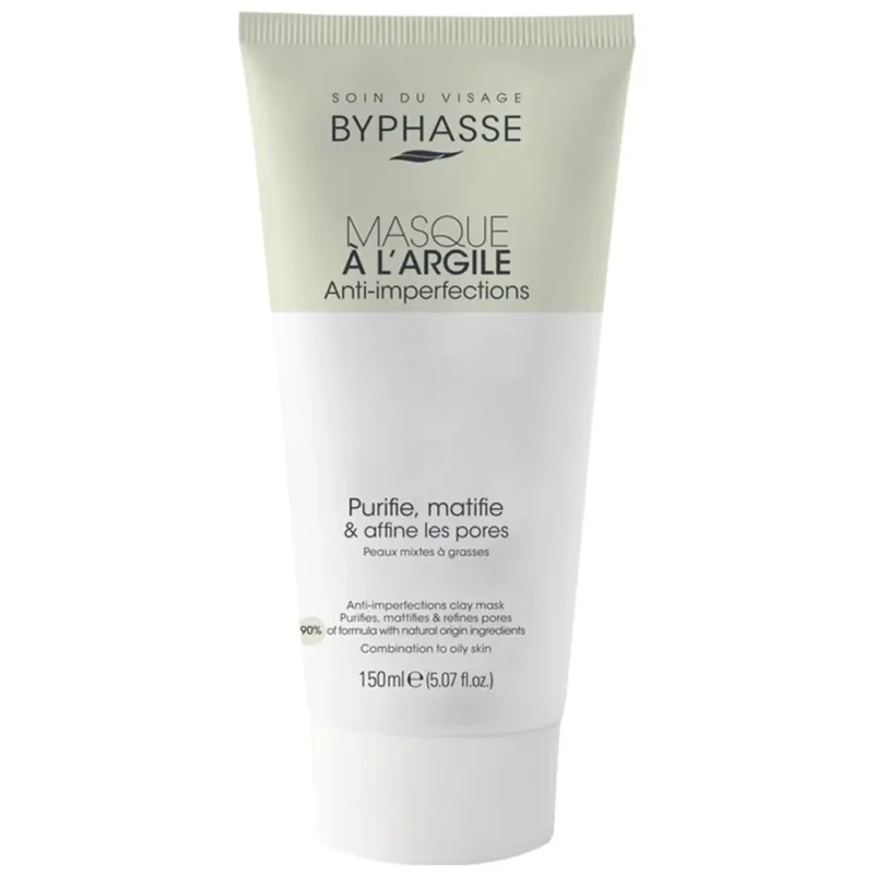 byphasseماسک صورت پوست چرب بای‌فس Anti-Imperfections حجم ۱۵۰ میل