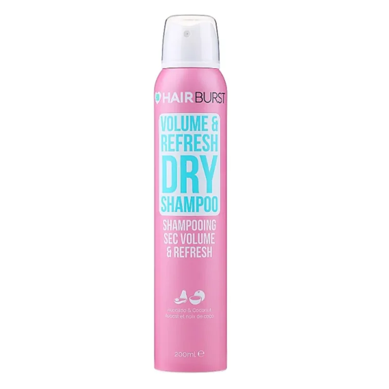HAIR BURSTشامپو خشک هیربرست Volume & Refresh حجم ۲۰۰ میل