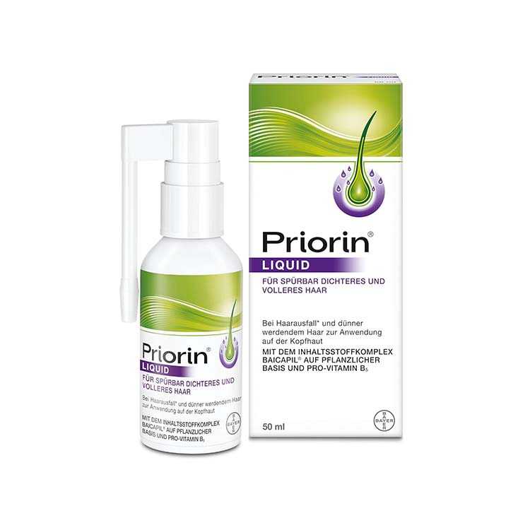 PRIORINمحلول ضدریزش و تقویت کننده‌ی موی پریورین حجم 50 میل