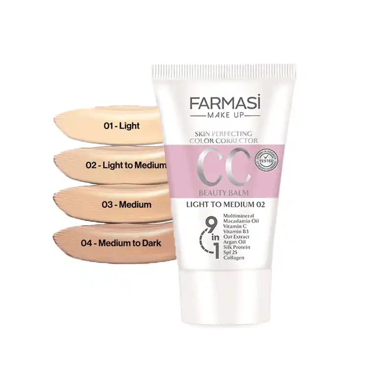  کرم پودر CC فارماسی حجم 50 میلی لیتر