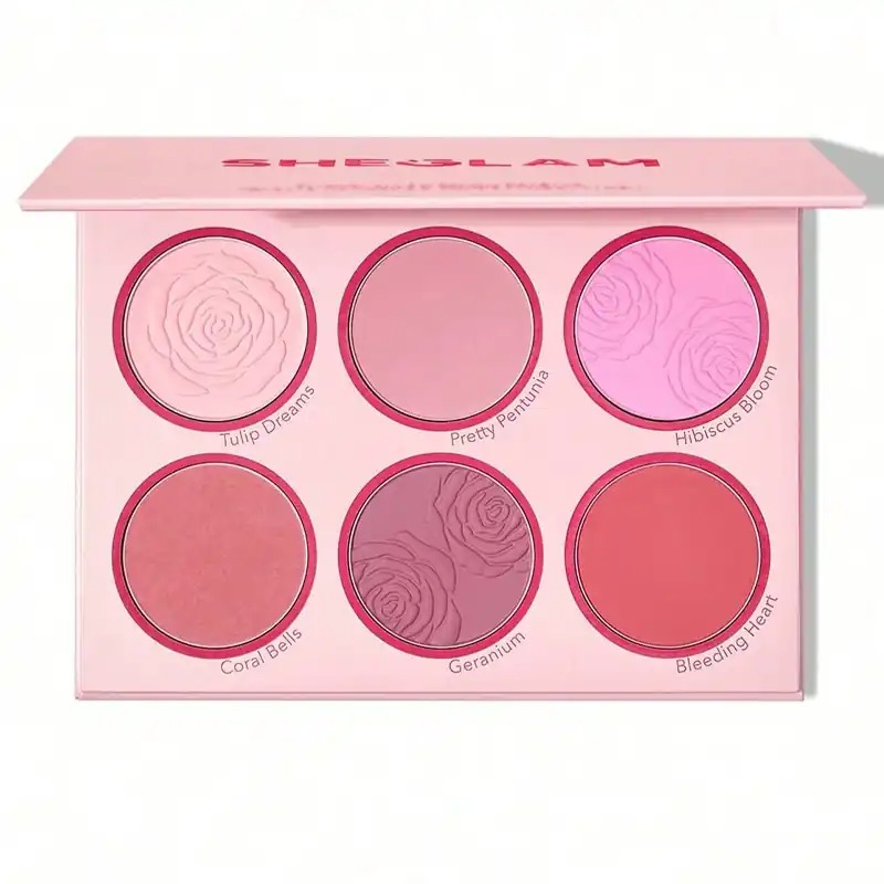  پلت رژگونه 6 تایی شیگلم FLORAL FLUSH BLUSHING BOUQUET