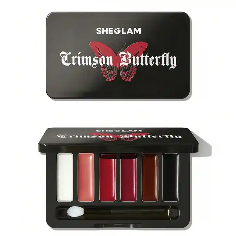 Sheglam پالت رژ لب براق ۶ عددی شیگلم مدل PHANTOM’S KISS