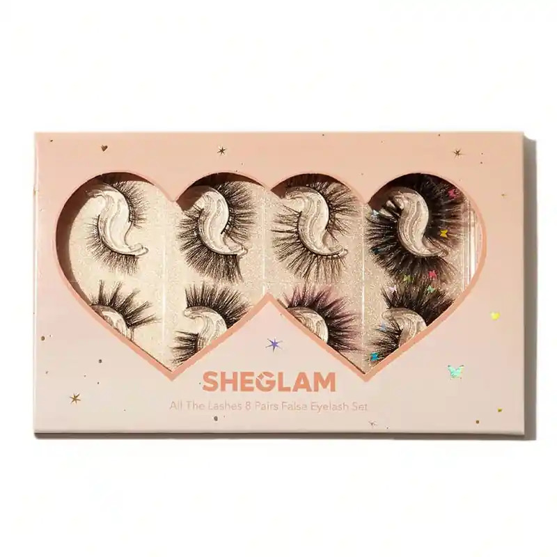 Sheglam مجموعه ۸ جفت مژه مصنوعی ALL THE LASHES شیگلم