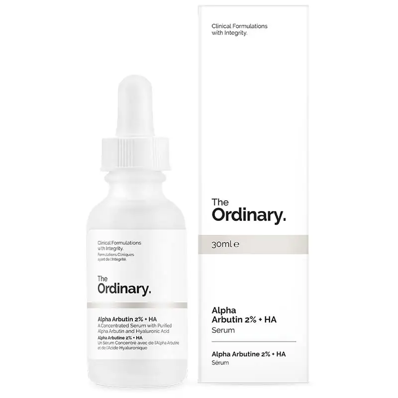The Ordinary سرم آلفا آربوتین 2% + هیالورونیک اسید اوردینری حجم 30 میل