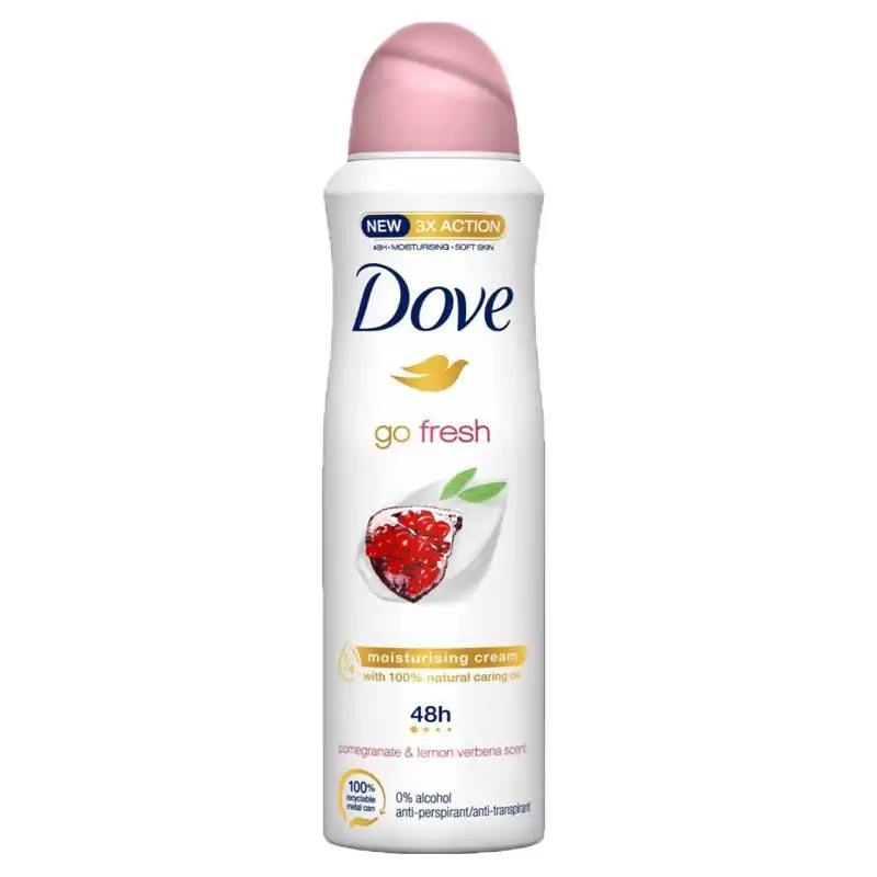  Dove اسپری ضد تعریق داو مدل گو فرش انار و به لیمو DOVE GO FRESH حجم 250 میل