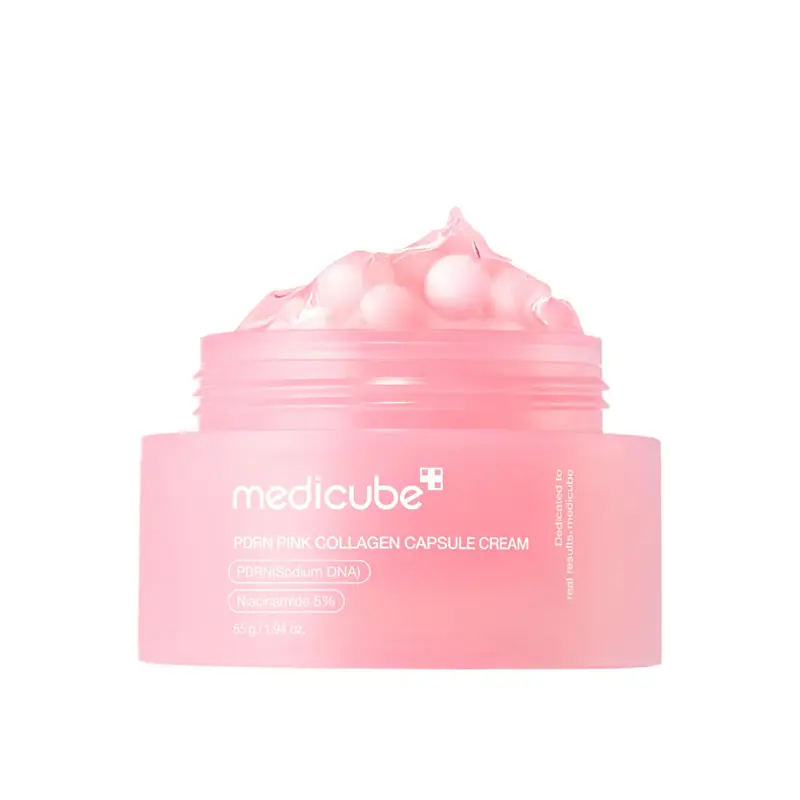 Medi Cube کرم کپسولی PDRN و کلاژن صورتی مدی کیوب MEDICUBE PDRN PINK COLLAGEN CAPSULE CREAM