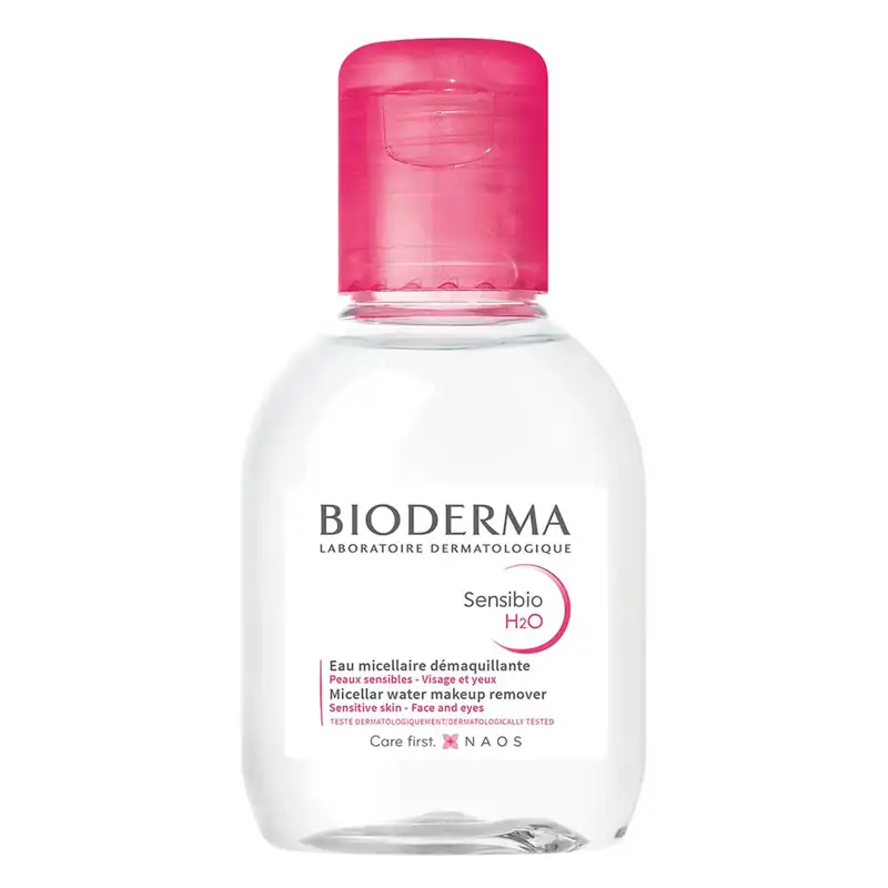 Bioderma میسلار واتر بایودرما مناسب پوست حساس حجم ۱۰۰ میل