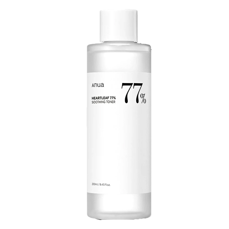 Anua تونر تسکین دهنده آنوا مدل HEARTLEAF 77%