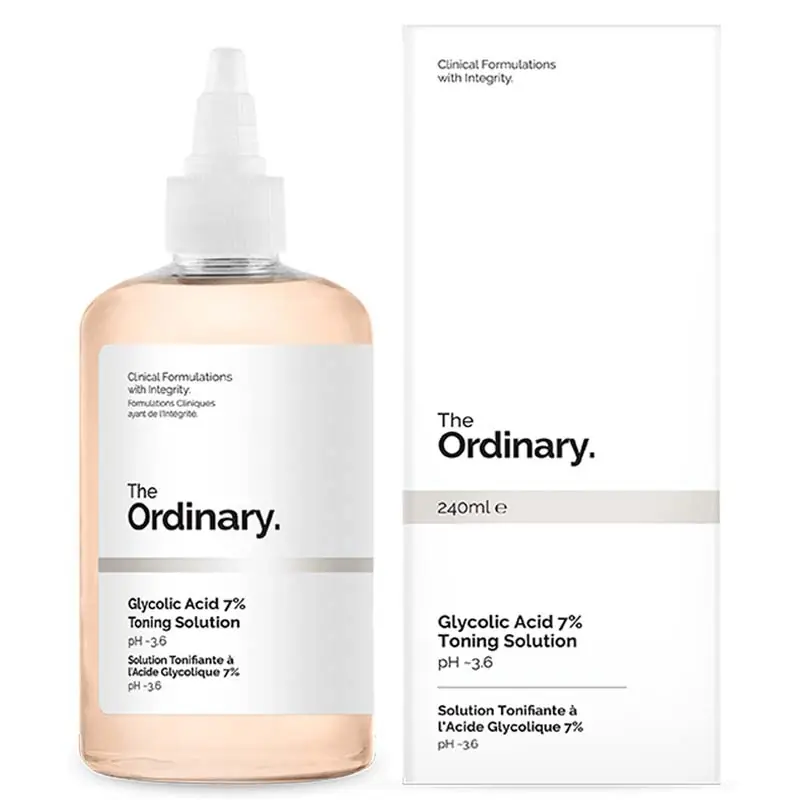 The Ordinary تونر گلیکولیک اسید اوردینری GLYCOLIC ACID 7% TONING SOLUTION حجم 240 میل