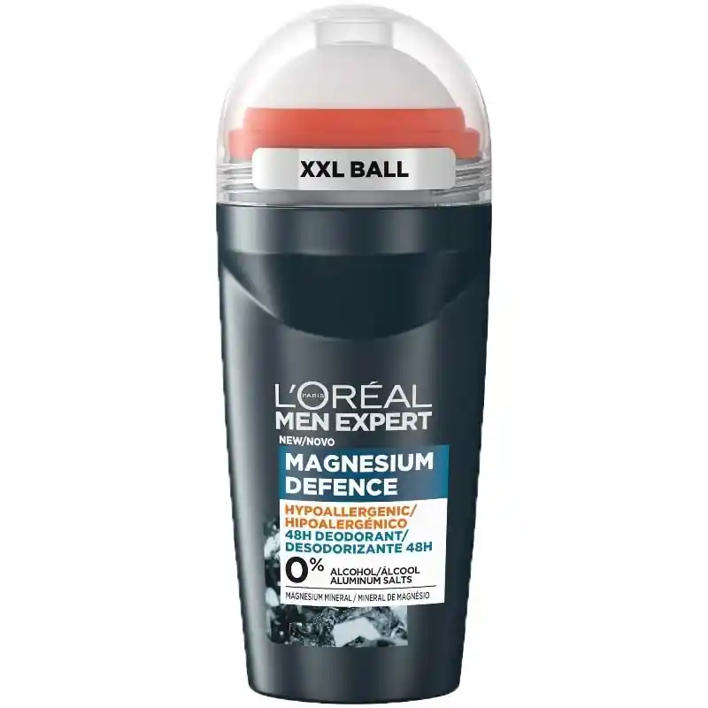 LOreal رول ضد تعریق لورآل مدل MAGNESIUM DEFENCE حجم 50 میلی لیتر