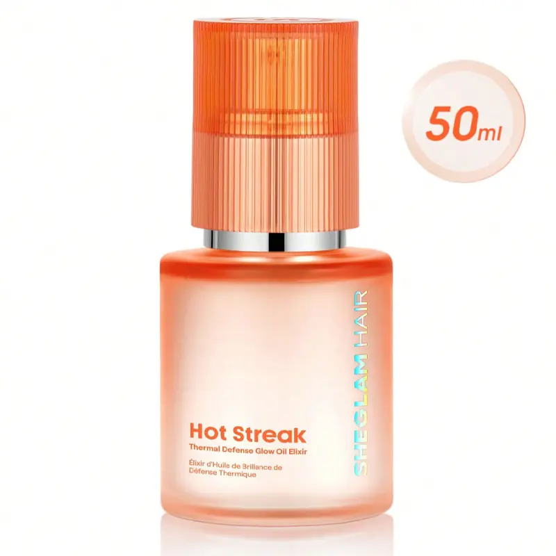 Sheglam روغن مو شیگلم مدل  HOT STREAK THERMAL DEFENSE GLOW OIL ELIXIR