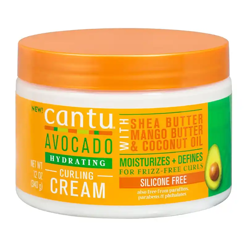 Cantu کرم فر کننده آووکادو کنتو CANTU AVOCADO HYDRATING CURLING CREAM