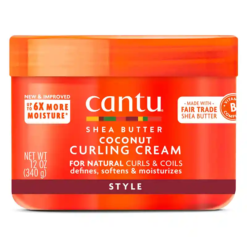 Cantu کرم فر کننده نارگیل کنتو CANTU COCONUT CURLING CREAM