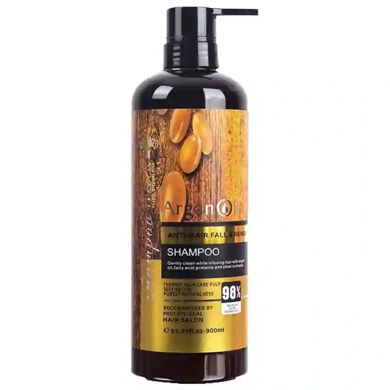 Lightness شامپو تقویت کننده و ترمیم کننده مو لایتنس مدل آرگان حجم 900 میلی لیتر