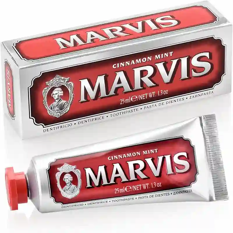Marvis خمیر دندان دارچین و نعناع مارویس MARVIS CINNAMON MINT حجم ۸۵ میل
