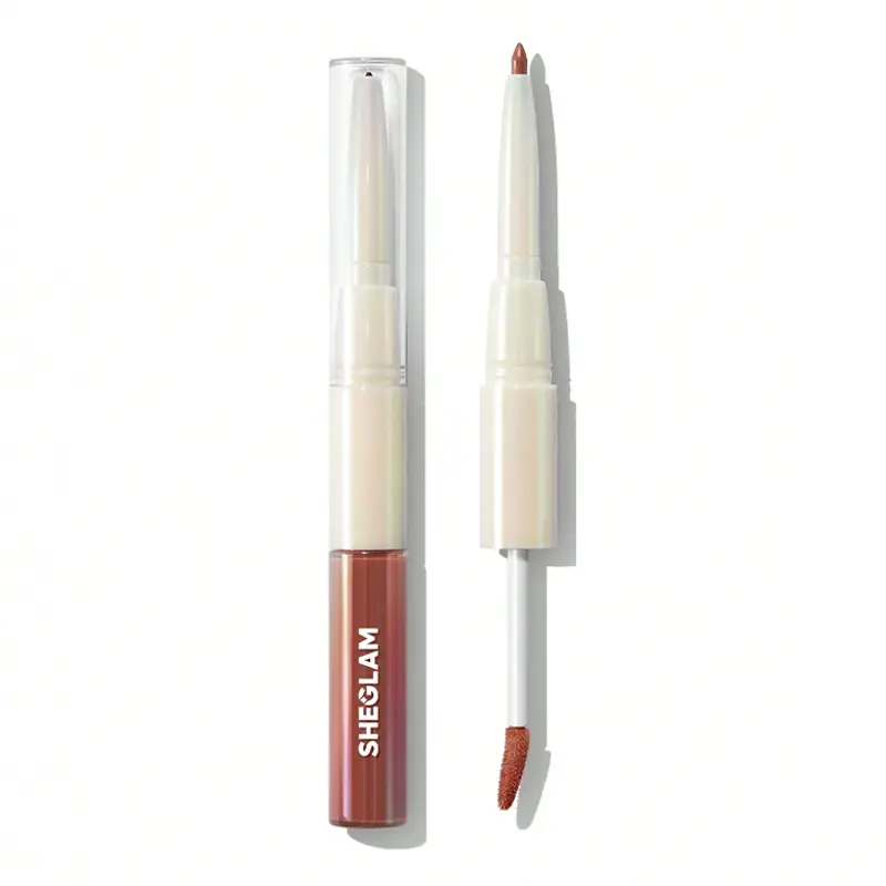 Sheglam رژ لب مایع و مداد لب شیگلم مدل SHEGLAM LIP RULES LINER & GLOSS PEN