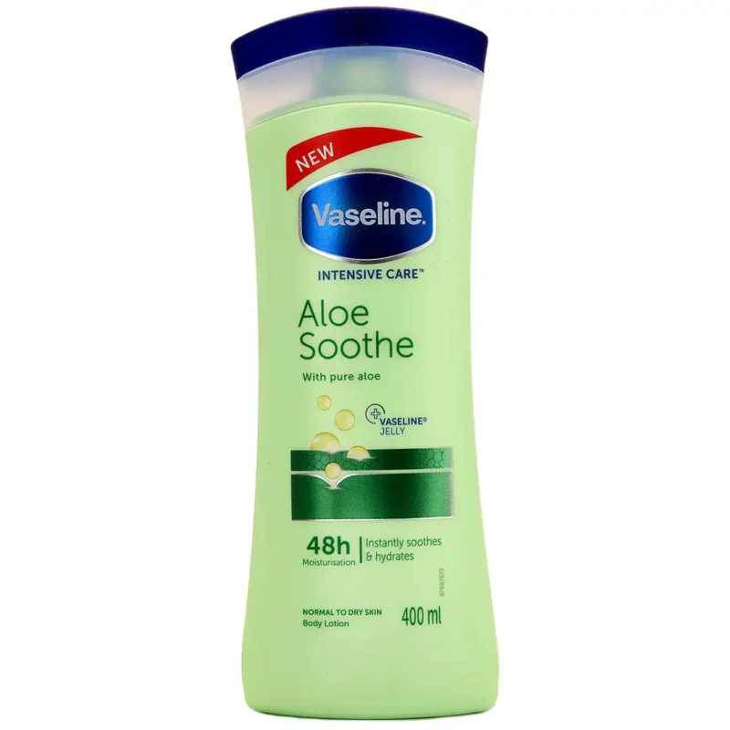 vaseline لوسیون بدن آلو ورا وازلین 400 میلی گرم